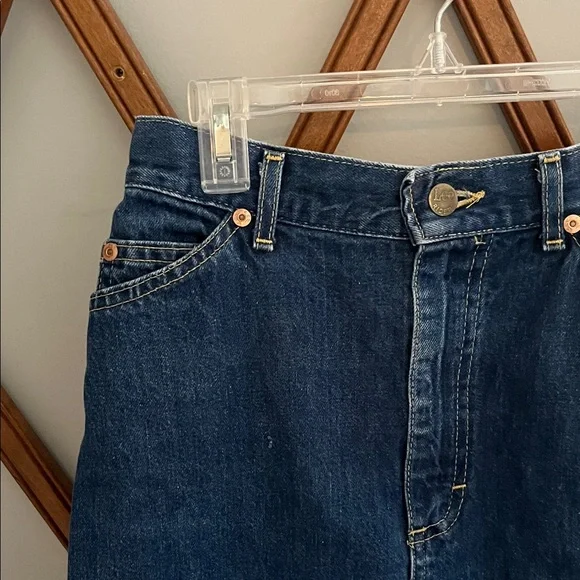 Lee Indigo Denim Skirt - Picture 4 of 4